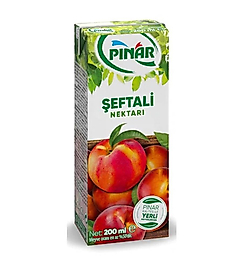 PINAR 200ML SEFTALI NEKTARI 27'LI KOLI