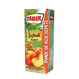 TAMEK 200ML SEFTALI NEKTARI 27'LI KOLİ