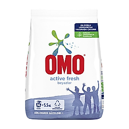 OMO MATIK 5,5KG ACTIVE FRESH BEYAZLAR